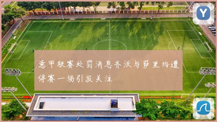 意甲联赛处罚消息齐沃与萨里均遭停赛一场引发关注